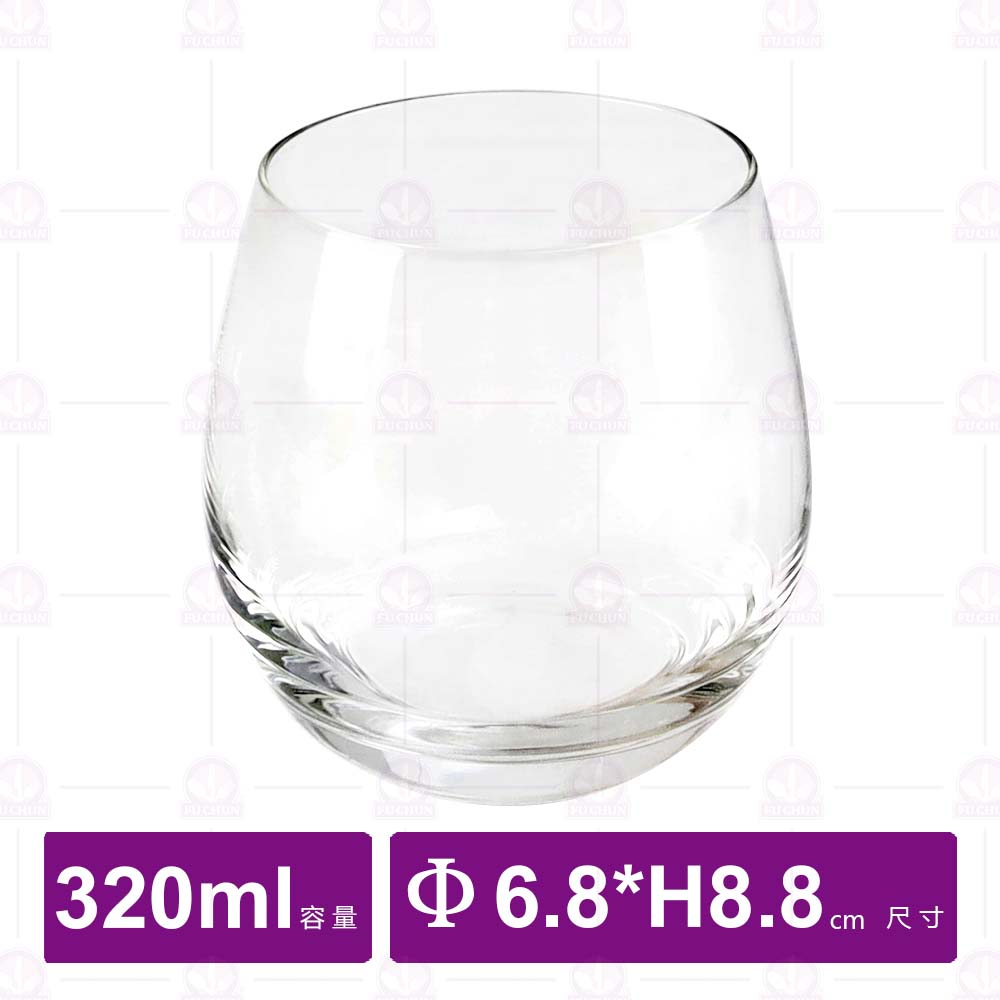 盛世冷切薄邊直身杯(12入/盒)-Φ6.8xH8.8cm