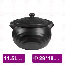 【唐鈺】13吋超耐熱鍋 黑 AB13-2  29x19cm