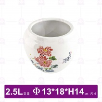 富貴牡丹佛跳牆 (12入/箱)Φ13x18xH14.5cm/2.5L (D)