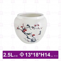 梅花佛跳牆(12入/箱)Φ13x18xH14.5cm/2.5L