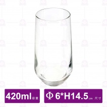臻選冷切薄邊直身杯(12入/盒)-Φ6xH14.5cm