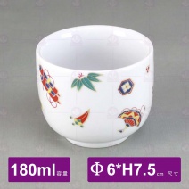 日風茶杯(寶物)-Φ6xH7.5cm