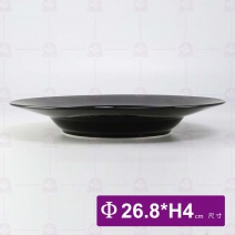 10.5吋義大利麵皿(天目線圈)-Φ26.8xH4cm
