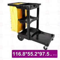 【美國Rubbermaid】RB6173-88 清潔手推車