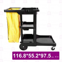 【美國Rubbermaid】RB6173-88 清潔手推車