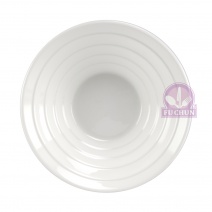 AB010-9 雙線紋矮身喇叭碗 9吋