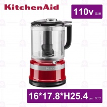 【KitchenAid】5Cup食物調理機(新)-熱情紅110v