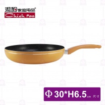 【潔豹】大理石不沾平底鍋-Φ30xH6.5cm