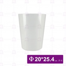 【台灣美耐】6608 圓形垃圾筒  20x25.4cm(3入/盒)