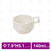 【台灣美耐】4U91咖啡杯 140cc  7.9x5.1cm