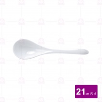 【台灣美耐】S111 拉麵湯匙 白 21cm(48入/盒)
