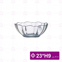 【法國Arcoroc】蓮花碗(強化) 23xH9cm