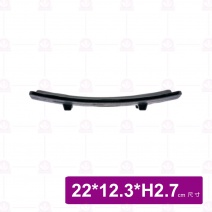 【台灣美耐】JW5409 陶面長方燒物盤  黑色   (12入/盒