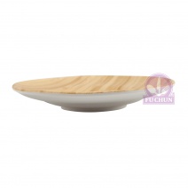 【台灣美耐】BA71006竹器波紋圓盤 (10入/盒)