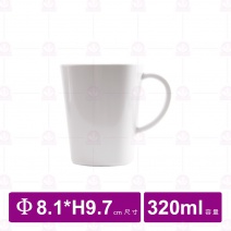 【台灣美耐】42129L京饌 方型馬克杯 (12入/盒)