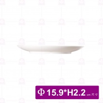 【台灣美耐】D1106L京饌日式圓盤15.9x2.2cm(10入/盒)