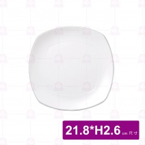 【台灣美耐】D3109L京饌  正方內圓盤 (10入/盒)