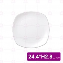 【台灣美耐】D3110L京饌正方內圓盤 (10入/盒)