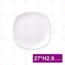 【台灣美耐】D3111L京饌 正方內圓盤 (10入/盒)