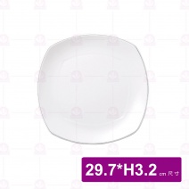 【台灣美耐】D3112L京饌 正方內圓盤 (10入/盒)
