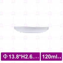 【台灣美耐】KB305L京饌 螺旋圓碟11.3x2.9cm(20入/盒)