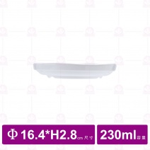 【台灣美耐】KB307L京饌 螺旋圓碟13.8x2.6cm(10入/盒)