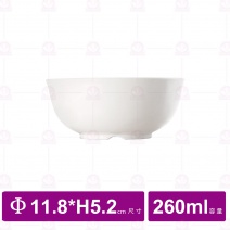 【台灣美耐】KD503L京饌湯麵碗9.7xH4.8cm(40入/盒)