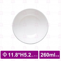 【台灣美耐】KD504L京饌 湯碗11.8xH5.2cm(10入/盒)