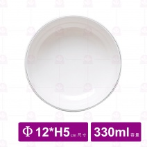 【台灣美耐】NB405L京饌  湯碗12xH5cm(10入/盒)