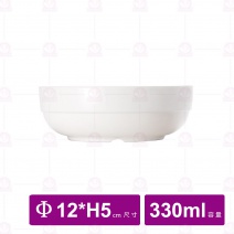 【台灣美耐】NB405L京饌  湯碗12xH5cm(10入/盒)