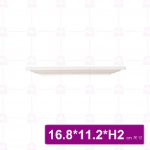 【台灣美耐】PD170L京饌  長方內圓盤 (10入/盒)
