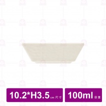 【台灣美耐】A1109 陶面麵碗 黑   22.6x7.5cm(3入/盒)