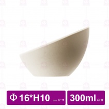 【台灣美耐】A4207O 陶面橢圓盤黑 (6入/盒)