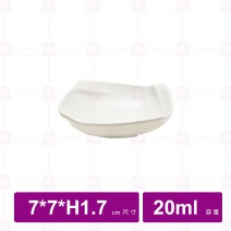 【台灣美耐】A4210O 陶面橢圓盤黑 (6入/盒)