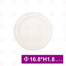 【台灣美耐】A7807 陶面螺旋圓盤米16.8x1.8cm(6入/盒)