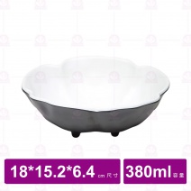 【台灣美耐】K7208花邊造型碟桃山  (6入/盒)