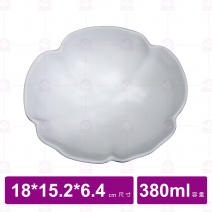【台灣美耐】K7208花邊造型碟桃山  (6入/盒)