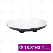 【台灣美耐】K7209花邊造型盤桃山 (12入/盒)