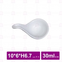 【台灣美耐】K4202造型碟桃山內白外黑 (24入/盒)