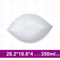 【台灣美耐】K4611橢圓造型盤桃山 (6入/盒)