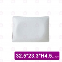 【台灣美耐】A54712 陶面長方盤白 (3入/盒)
