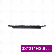 【台灣美耐】A5413陶面燒物盤黑 33x21x2.8cm(5入/盒)