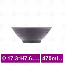 【台灣美耐】JW1006陶面雙色拉麵碗 (12入/盒)