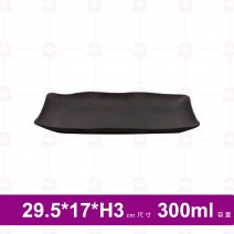 【台灣美耐】A14109 陶面斜口碗米23xH12x6cm(6入/盒)
