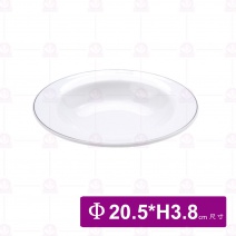 【台灣美耐】B432R京饌 螺旋圓碟 (接單生產)