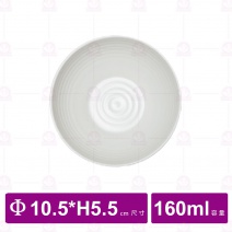 【台灣美耐】K11004旋型小圓碗桃山(18入/盒)