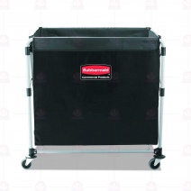 【美國Rubbermaid】X型摺疊推車 95.3*61.2*86.4cm