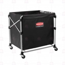 【美國Rubbermaid】X型摺疊推車 95.3*61.2*86.4cm