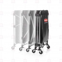 【美國Rubbermaid】X型摺疊推車 95.3*61.2*86.4cm