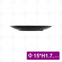 【台灣美耐】WH3019圓盤 金采  15x1.7cm  (12入/盒)